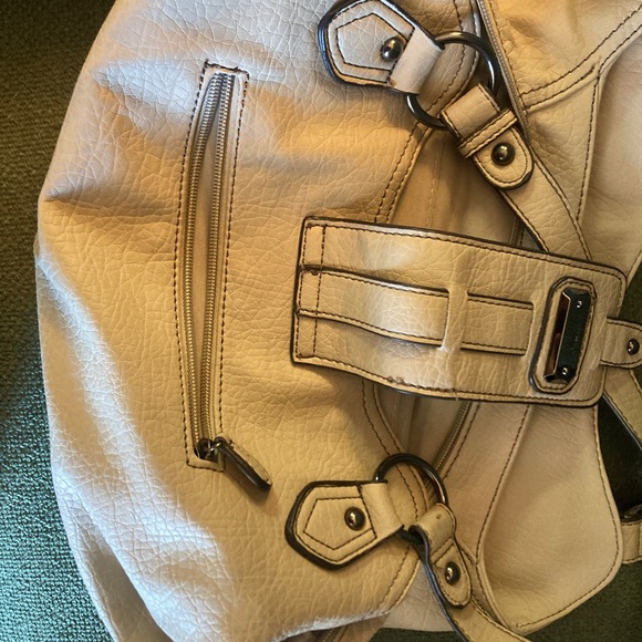 Plum Purse Vintage off white color - Picture 4 of 10